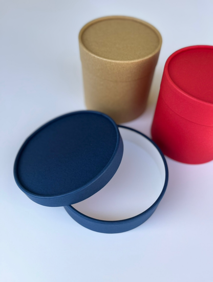 Set of 3 Round Boxes without a window