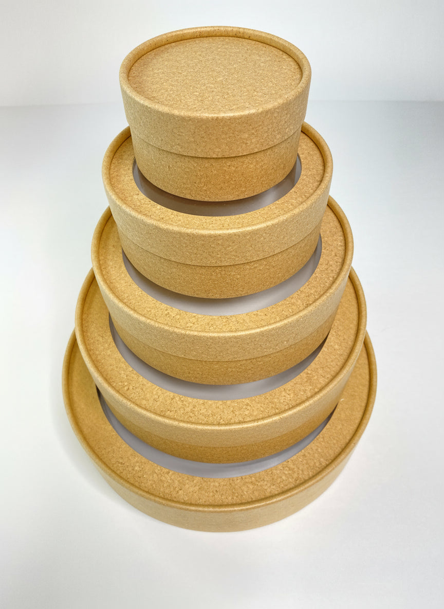 Round Boxes with Window